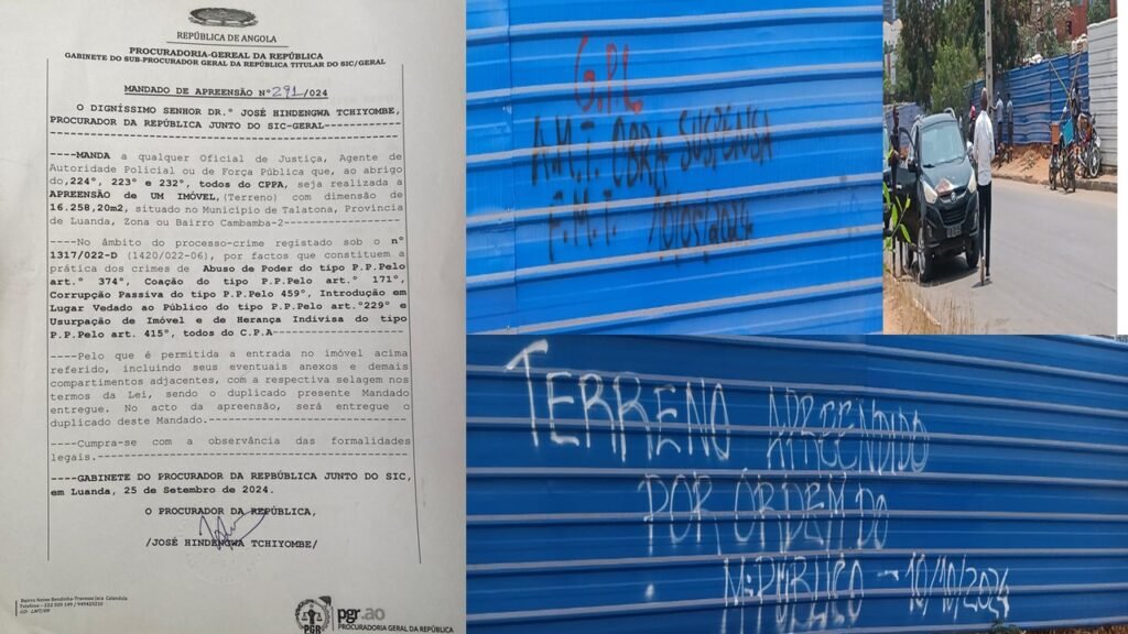 Mandado de aprensão da PGR