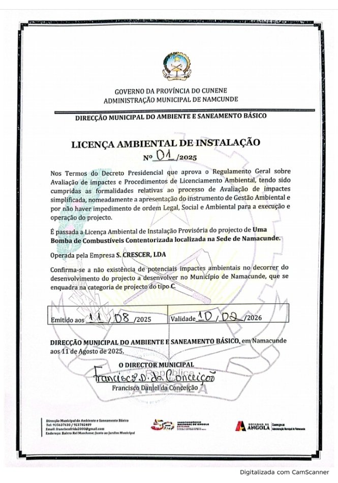 LICENÇA AMBIENTAL
